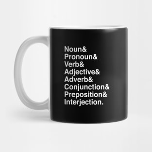 Noun & Pronoun & Mug